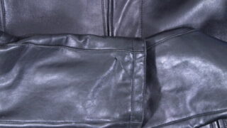 革ジャン　裂け補修　2026-4-13